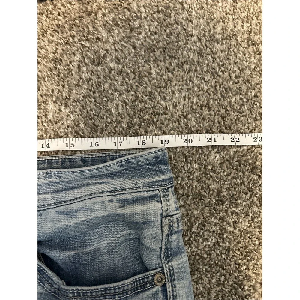 BKE Jeans Mens 38x32 Blue Jake Straight Stretch Denim Pants Western Cowboy Work